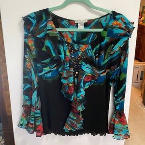 Beautiful Alberto Makali blouse.